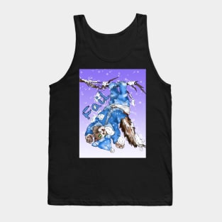 winter cat fail Tank Top